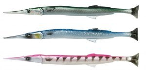Savage gear Lıne Thru Needlefish Pulsetail 2+1  30cm 85gr Suni Yem Pink Barracuda