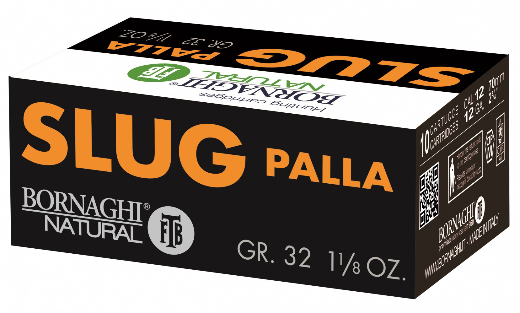 BORNAGHI PALLA GUALANDI SLUG TEK KURŞUN - 12 CAL.