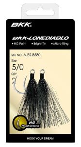 BKK Lone Diablo BT- Black Bucktail İğne 2/0