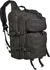 MIL-TEC STURM ASSAULT ONE STRAP (TEK KOL) SİYAH SIRT ÇANTASI
