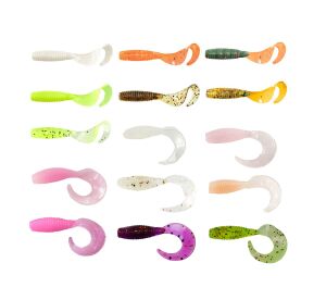 Lucky John Micro Grub 1'' (2.5 cm) 15p Silikon Yem 309