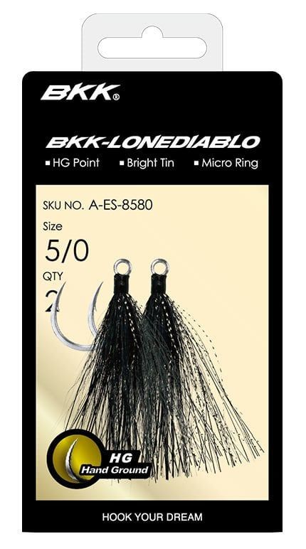 BKK Lone Diablo BT- Black Bucktail İğne 4/0