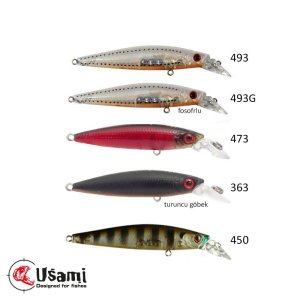 Usami Bay Shinner 50SP-MR 2.8 Gr Maket Balık