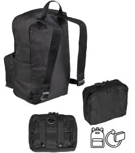MIL-TEC STURM ASSAULT ULTRA COMPACT BLACK 15 LT SIRT ÇANTASI