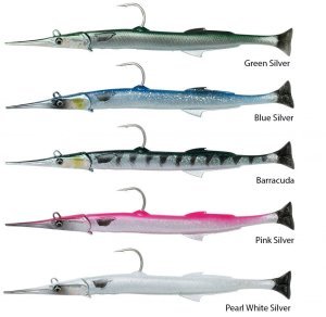 Savage gear Needlefish Pulsetail 2+1 23 cm 55g Suni Yem Pink Silver