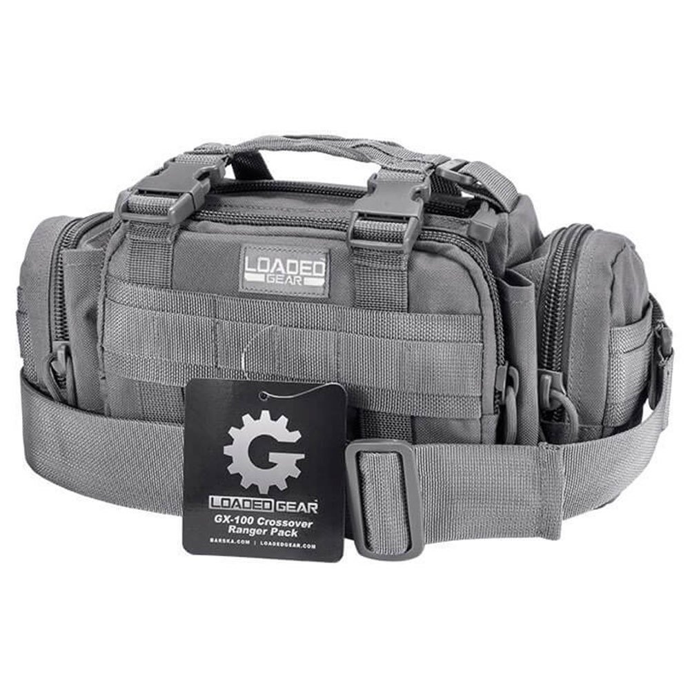BARSKA LOADED GEAR GX-100 CROSSOVER GRİ OMUZ ÇANTASI