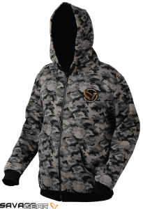 Savage gear Black Savage Zip Hoodie L