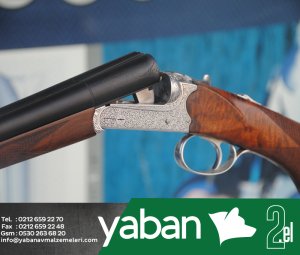 HUĞLU 28 KALİBRE GRAVÜRLÜ ÇİFTE AV TÜFEĞİ / 2.EL