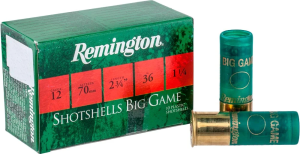 REMINGTON (ITALY) SHOTSHELLS BUCKSHOT 3/0 - 12 CAL.