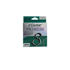 RIVER PREMIUM 8X 150M GREEN 0.16 MM