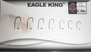 EAGLE KING 6302 BZ Çapraz Kısa Pala Bronz İğne 4