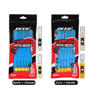 Effe Carp Rig With Needle 5'li Kokulu Hazır Takım