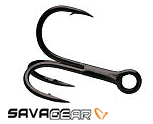 Savage gear Y-Treble Hook BLN 8 Adet 8 numara