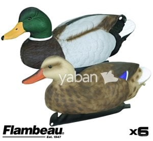 FLAMBEAU MAGNUM YEŞİLBAŞ ÖRDEK MÜHRESİ SETİ / 6 ADET