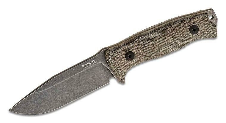 Lionsteel M5 Canvas - Black blade Bıçak