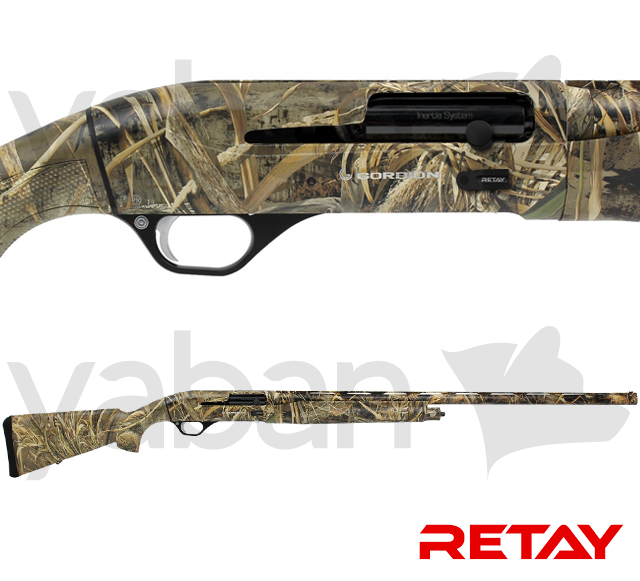 RETAY GORDION CAMO MAX5 YARI OTOMATİK AV TÜFEĞİ
