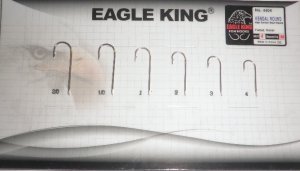 EAGLE KING 4404 NI Düz Uzun Pala Nikel Çelik İğne 2/0