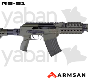 ARMSAN ARMTAC RS-S1 CERAKOTE GREEN TELESKOPİK ŞARJÖRLÜ AV TÜFEĞİ