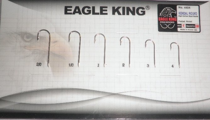 EAGLE KING 4404 NI Düz Uzun Pala Nikel Çelik İğne 4