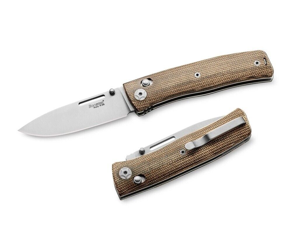 Lionsteel NiNi – Natural Canvas - Full Handle Çakı