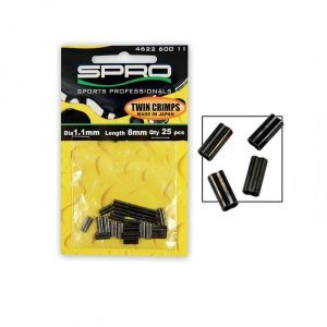 SPRO Twin Crimps İkili Sıkma Burcu 1.1MM 1/25
