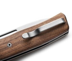 Lionsteel NiNi – Santos Wood - Titanium Bolster Çakı