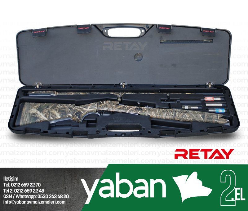 RETAY MASAI MARA SP CAMO MAX5 YARI OTOMATİK AV TÜFEĞİ / 2.EL