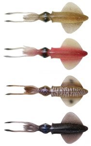 Savage gear Swim Squid 12.5cm 11g 3 Adet Suni Yem Brown