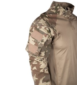 VAV COMBAT CAMO BEJ ZIP SHIRT / XL
