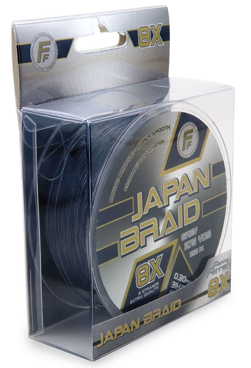 Lineaeffe Japon Braid Grey 250 mt 8 Örgü ip 0.30mm