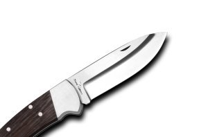 Bora 205 WPS Büyük Boy Yuvarlak Uçlu Wenge Saplı Çakı Survival Kit