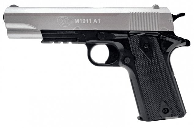 CYBERGUN COLT M1911 A1 DUAL TONE SILVER YAYLI AIRSOFT TABANCA