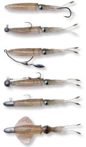 Savage gear Swim Squid 12.5cm 11g 3 Adet Suni Yem Pink Glow