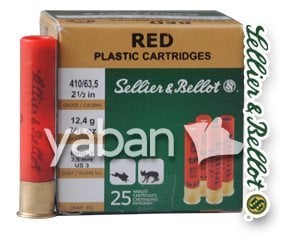 SELLIER & BELLOT RED 12,4 GR. AV FİŞEĞİ (SAÇMA) - 36 CAL.