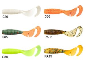 Lucky John Micro Grub 1'' (2.5 cm) 15p Silikon Yem S32