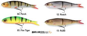 Savage gear Soft 4Play 13 cm 28 gr Swim&Jerk 2 Adet Suni Yem 13-Rudd