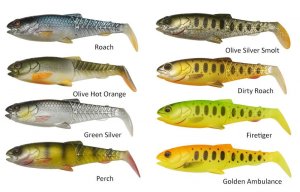 Savage Gear Craft Cannibal Paddletail 10.5 cm 12 gr Suni Yem Golden Ambulance