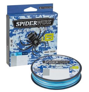 Spider Wire Stealth Smooth8 x8 Pe Braid 150m Blue Camo Örgü İp 0.39mm