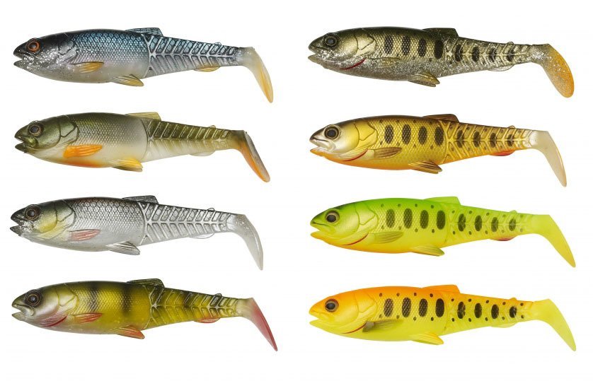 Savage Gear Craft Cannibal Paddletail 10.5 cm 12 gr Suni Yem Perch