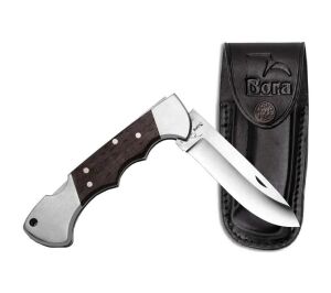 Bora 210 WP Ergonomik Yuvarlak Uçlu Wenge Saplı Çakı