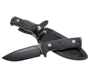 Lionsteel T5B MI Siyah Stonewash Bıçak