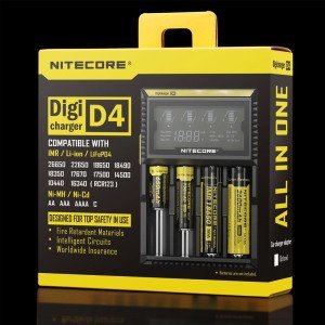 NITECORE D4 DIGICHARGER PİL DOLUM KİTİ