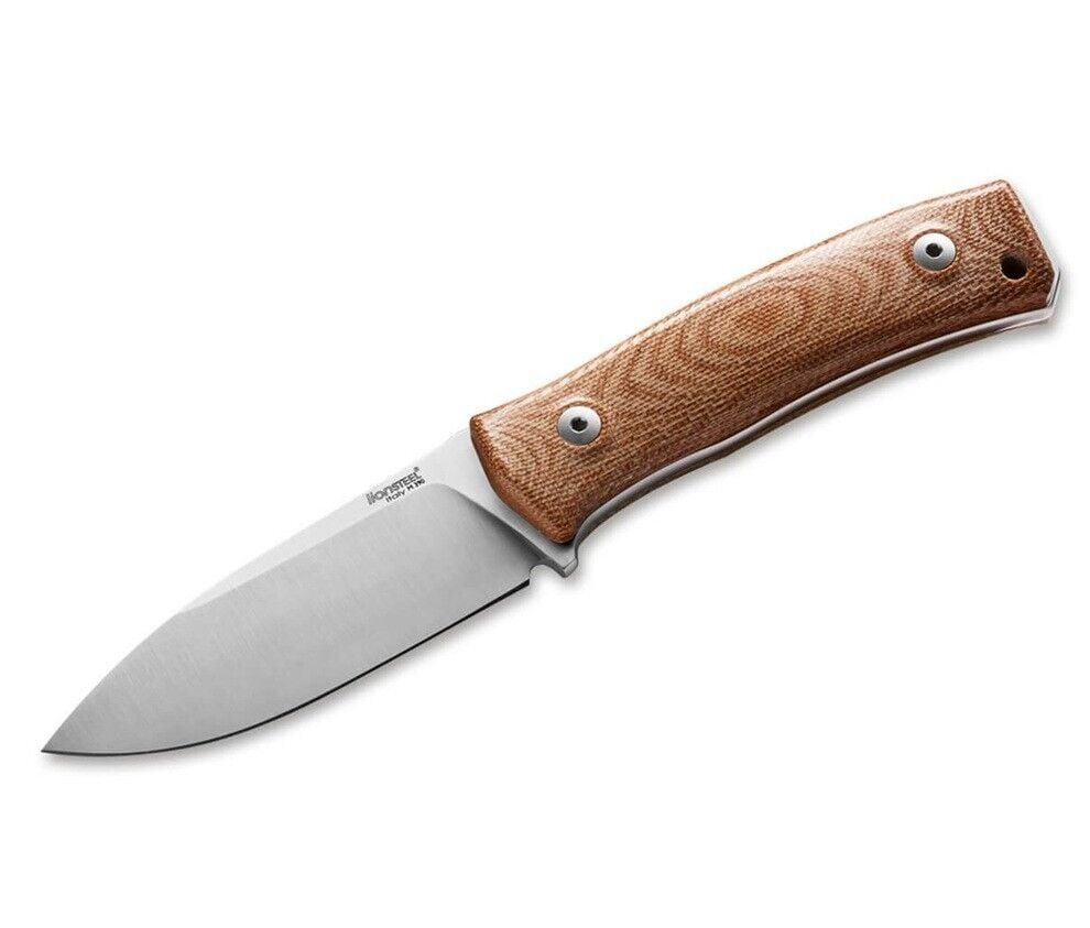 Lionsteel M4 CVN Natural Canvas Bıçak