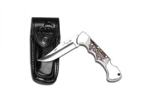 Bora 211 BPA Ergonomik Sivri Uçlu Geyik Boynuzu Saplı Çakı