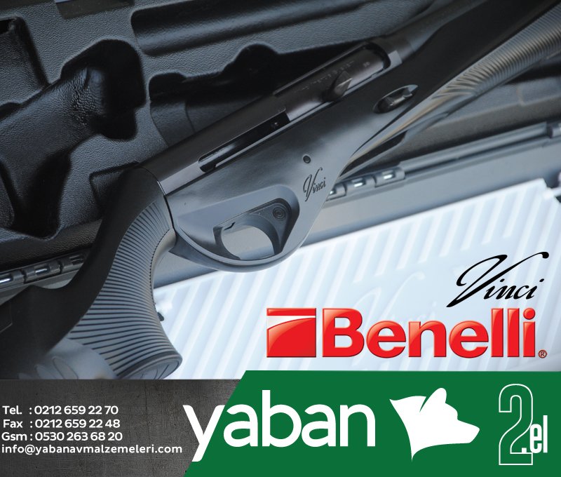 BENELLI VINCI BLACK YARI OTOMATİK AV TÜFEĞİ / 2.EL