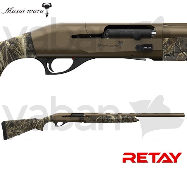 RETAY MASAI MARA SP BRONZ CAMO MAX5 YARI OTOMATİK AV TÜFEĞİ