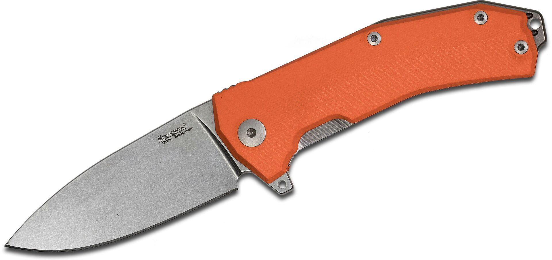 Lionsteel KUR G10 Orange handle Çakı