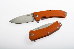 Lionsteel KUR G10 Orange handle Çakı