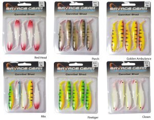 Savage gear Cannibal 8cm 5 Adet Suni Yem Clown