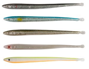 Savage gear LB Sandeel Slug 14 cm 6 Adet Suni Yem Dirty Silver